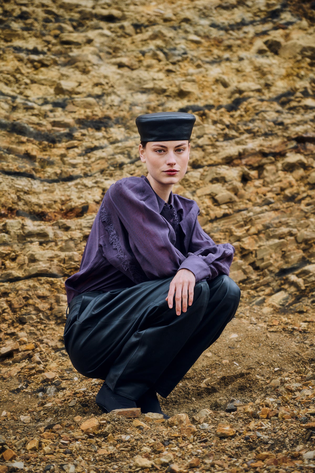 Copenhagen Muse - CMMOLLY Shirt - Plum Perfect