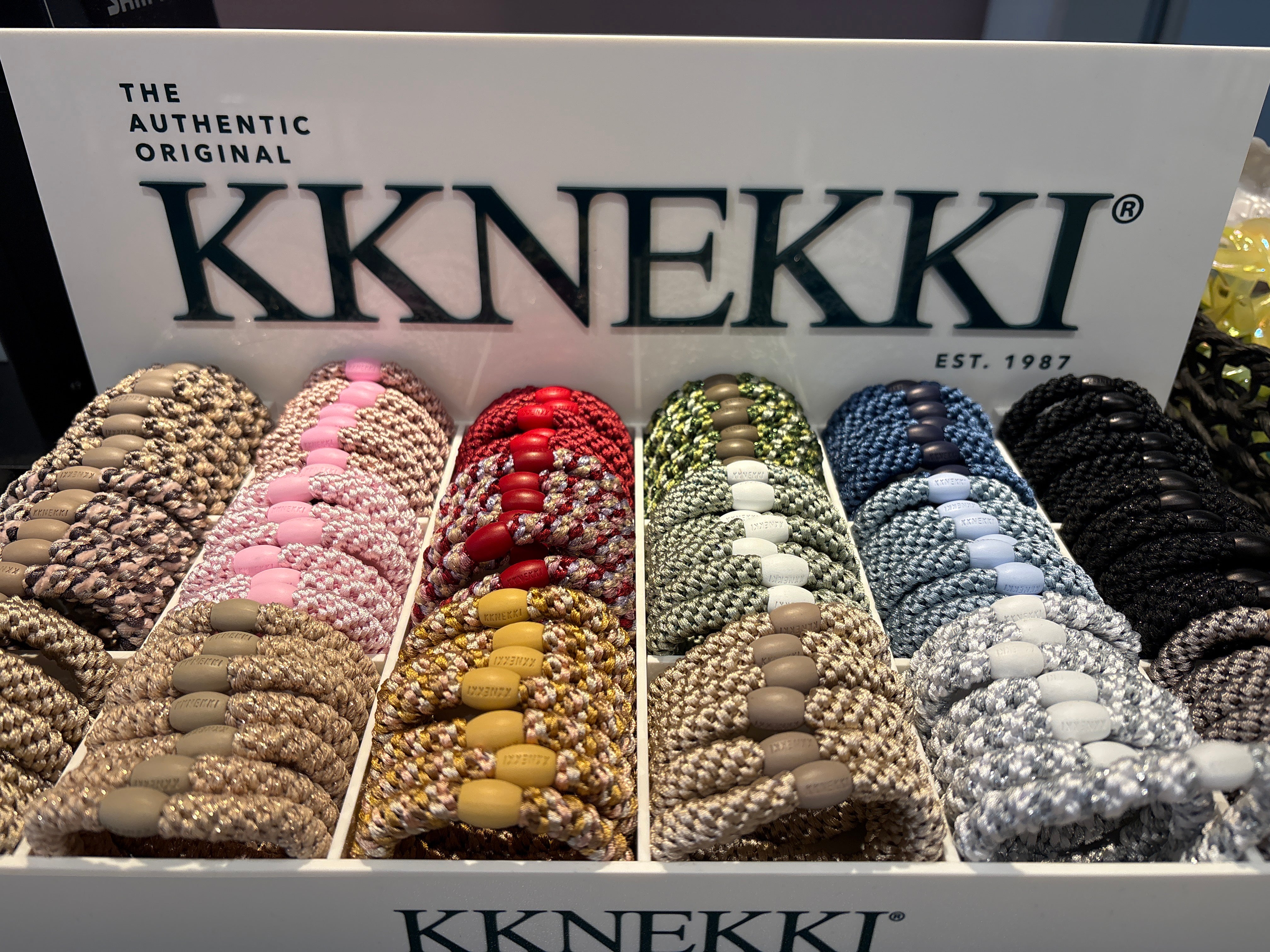 KKNEKKI Hårelastikker - Div. Farver