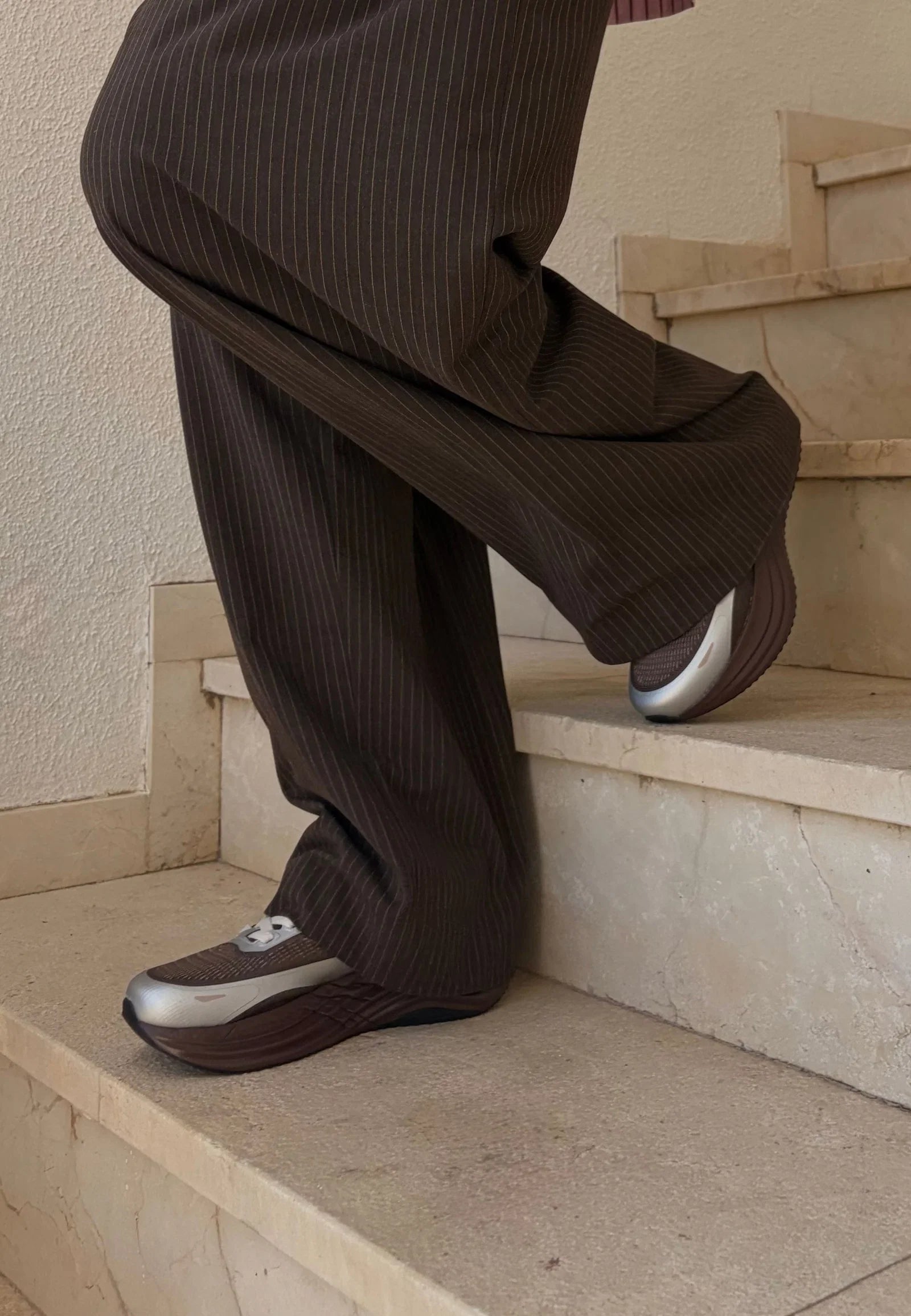 AANKL - Cloudmove - Dark Brown/Silver