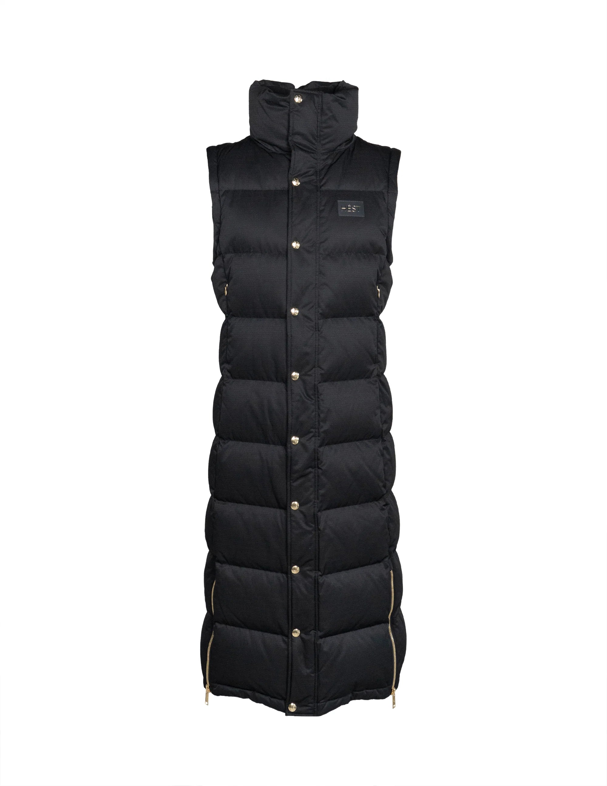 EDDA Down Coat (2in1)/Vest - Black