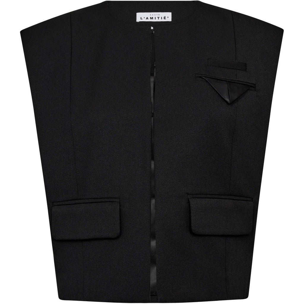 Haute L'amitié - Premiere Box Waistcoat - Black