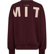 Haute L'amitié - Maxi Split Logo Sweat - Wine