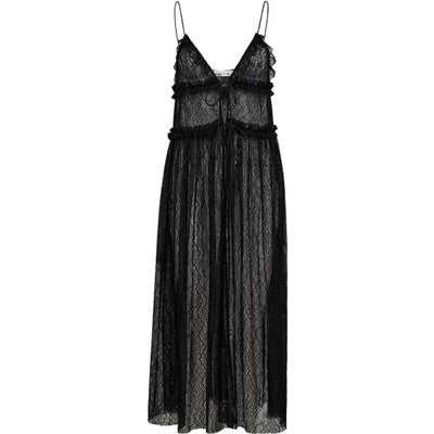 Haute L'amitié - New Lace Tie Dress - Black
