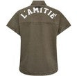 Haute L'amitié - Enigma NS Logo Shirt - Mud