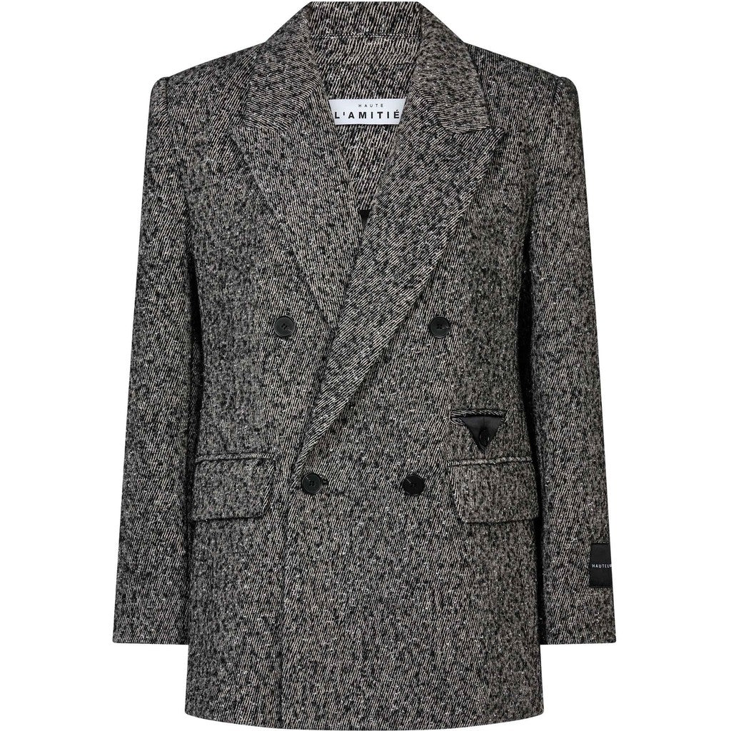 Haute L'amitié - Glimpse Pocket Blazer - Silver Glimpse