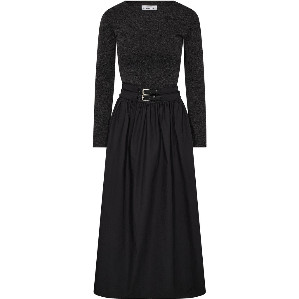 Haute L'amitié - Hailey Mix Belt Dress - Black