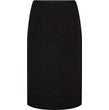 Haute L'amitié - Maxi Split Pencil Skirt - Black