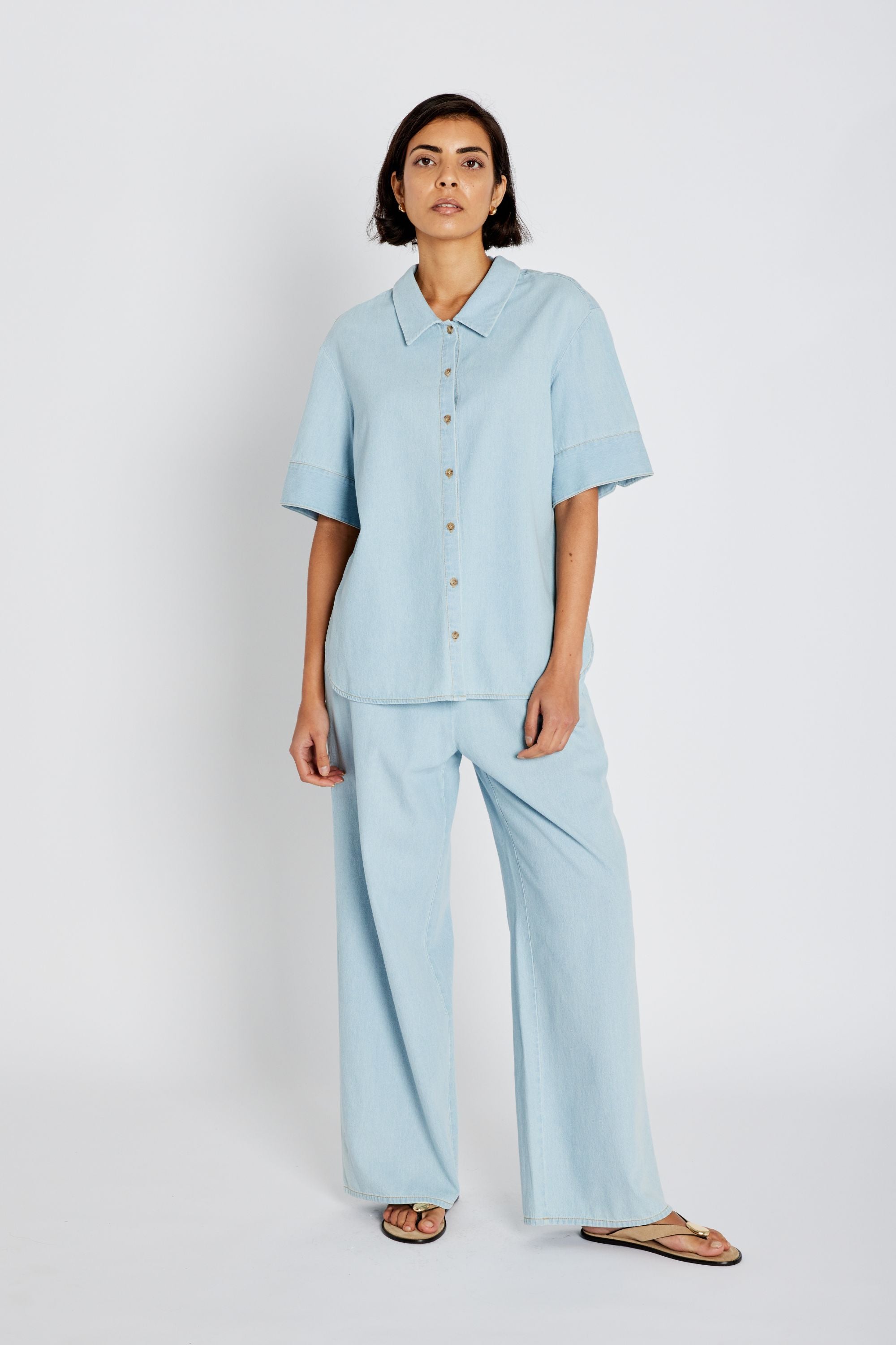 Heartmade - HMNitan Pants - Light Blue