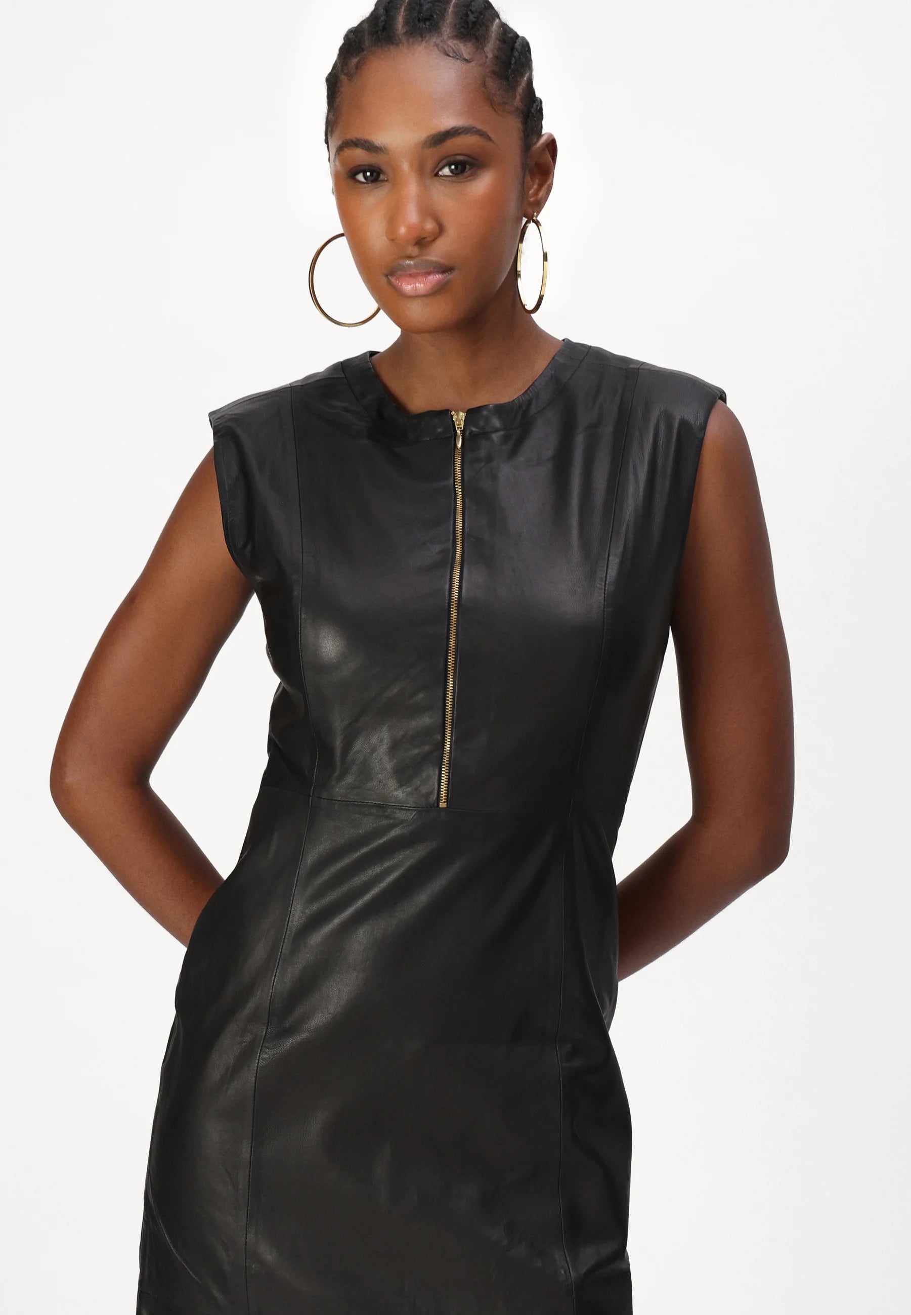 SoftBBAgathea leather dress