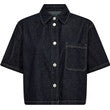 IVY - Malika Matti Regular Denim Shirt - Dark Rinse