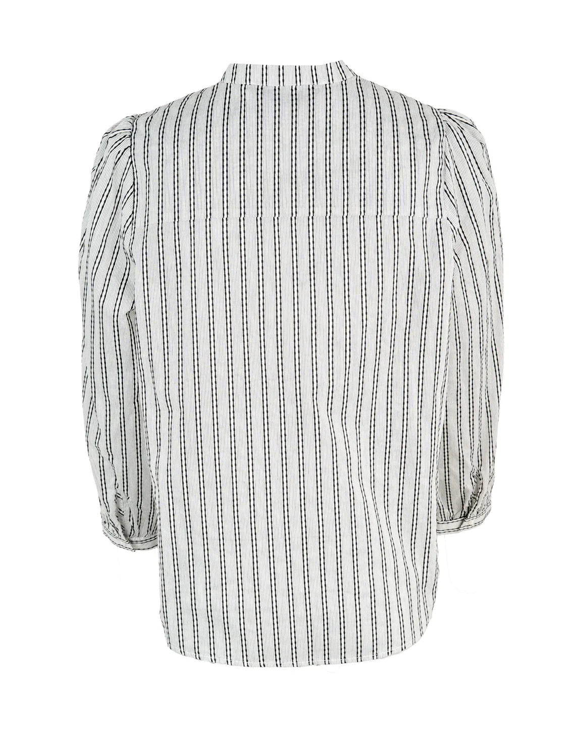 Kimmi Shirt - Sand/Blue stripe