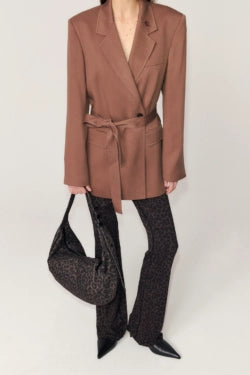 Lala Berlin - Lala Leggins 2 - Dark Brown Leo