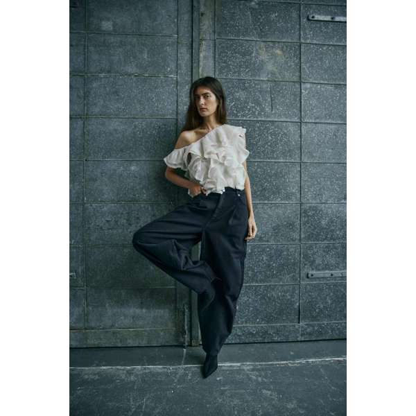 Copenhagen Muse - CMANNAIS Pants - Dark Blue Denim