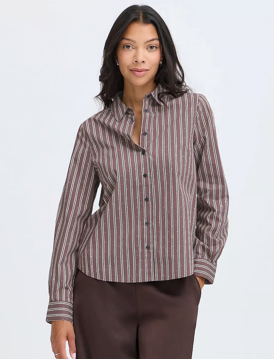 B.YOUNG - BYFIXI Shirt - Java Stripe