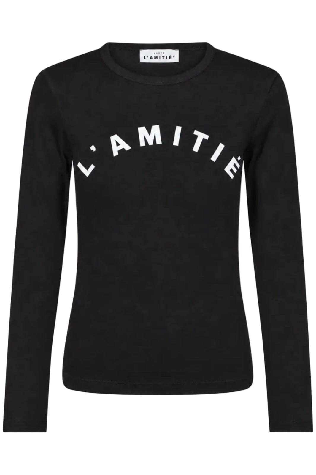 Haute L'amitié - Clean LS Logo Tee - Black