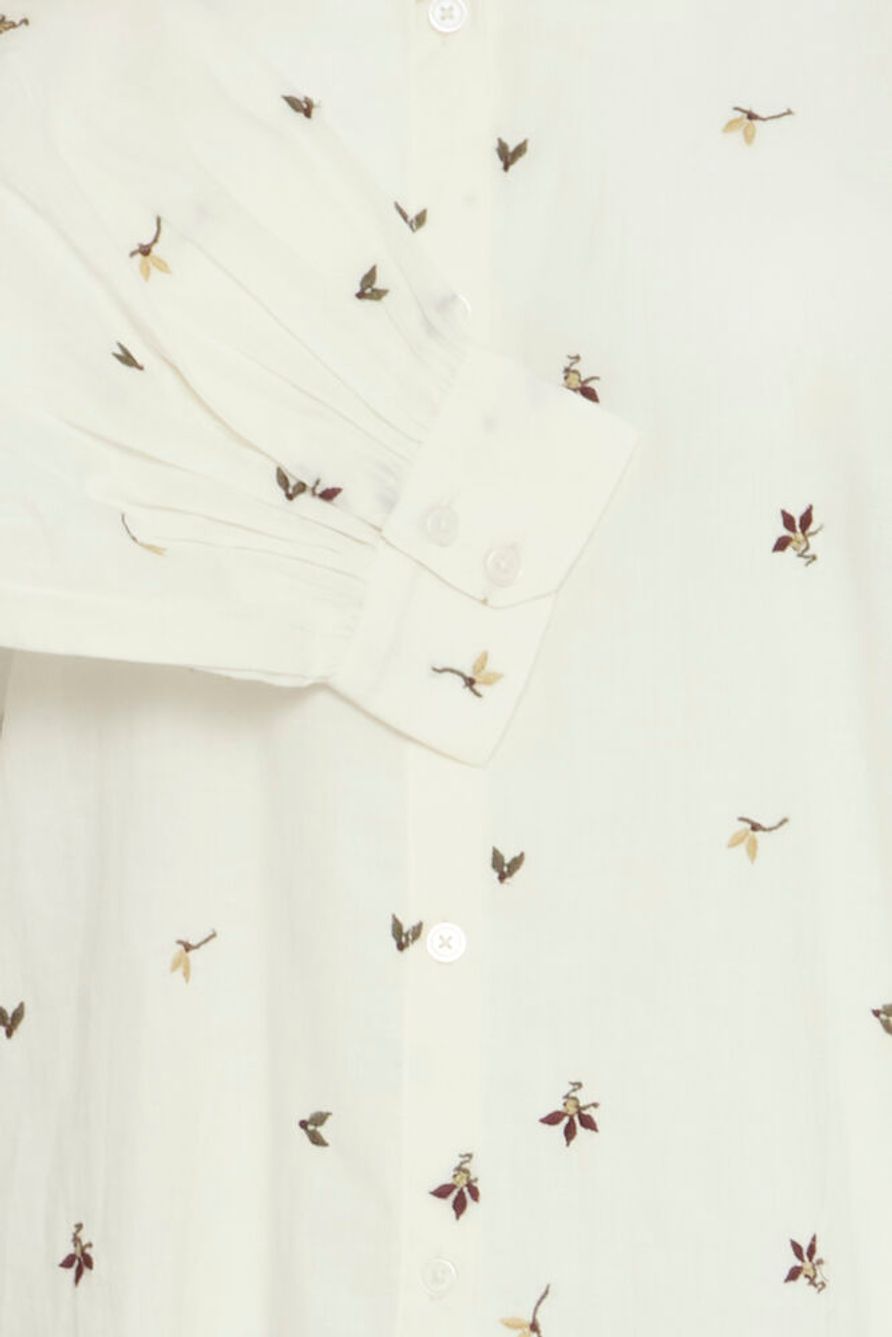 BYJADIS SHIRT - Multi Emb Flower