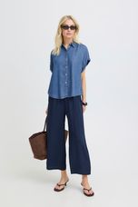 B.Young - BYKOSMO SHIRT 3 - Mid Blue Denim - Blue