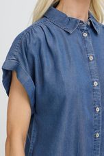 B.Young - BYKOSMO SHIRT 3 - Mid Blue Denim - Blue