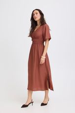 B.Young - BYIGGY DRESS - Marsala/Red