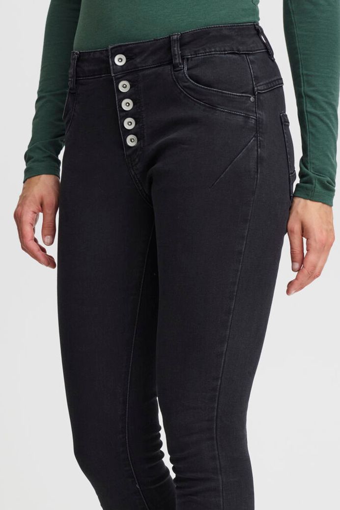 BXKAILY JEANS NO - Black Washed