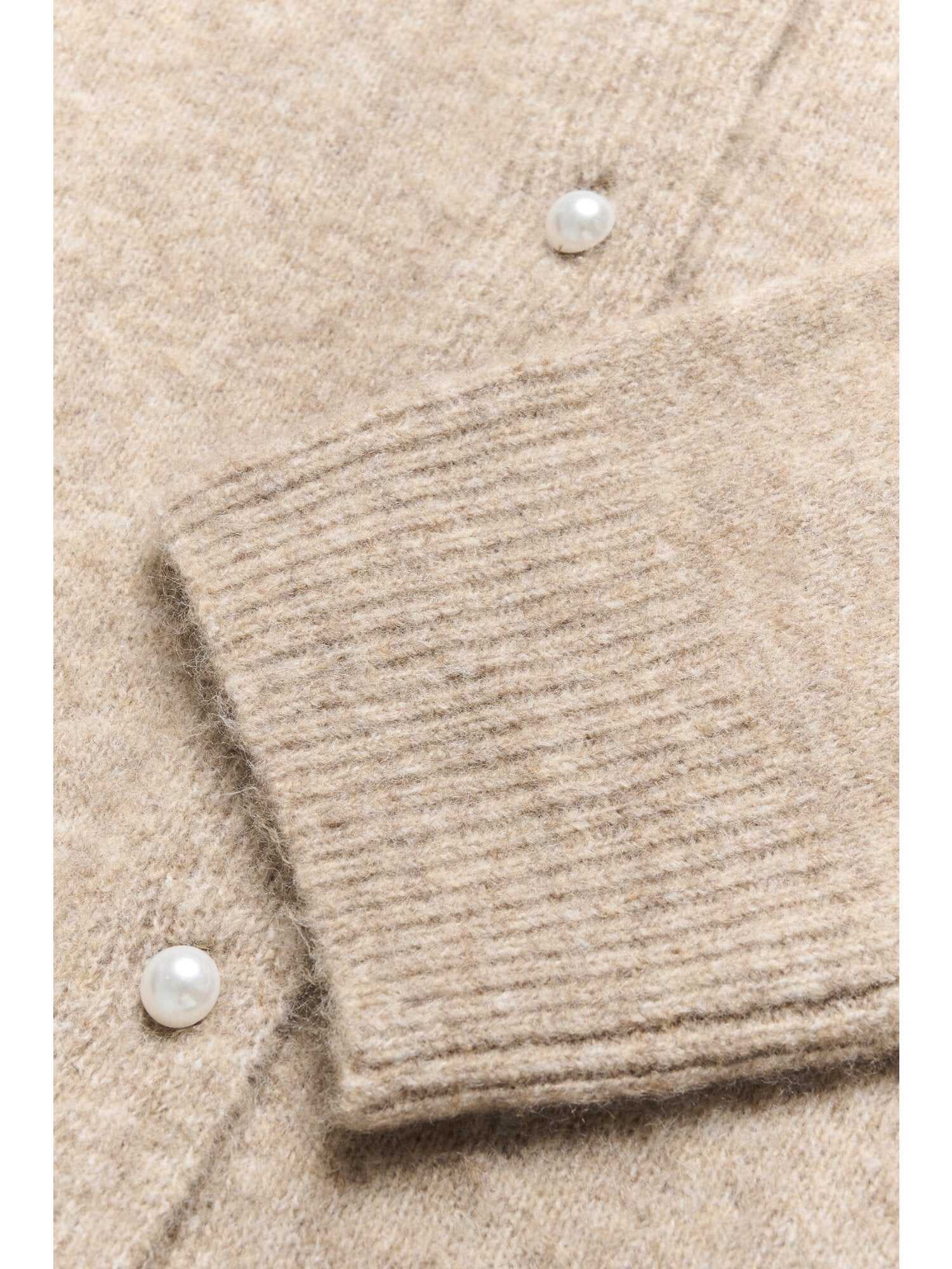 KBNoabelle Plain Cardigan - Walnut