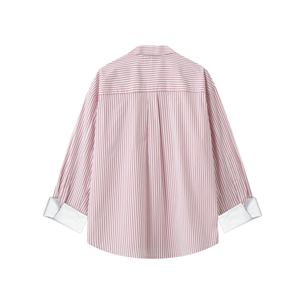 Copenhagen Muse - CMMARYANN-Shirt - Bright white w. Goji Berry