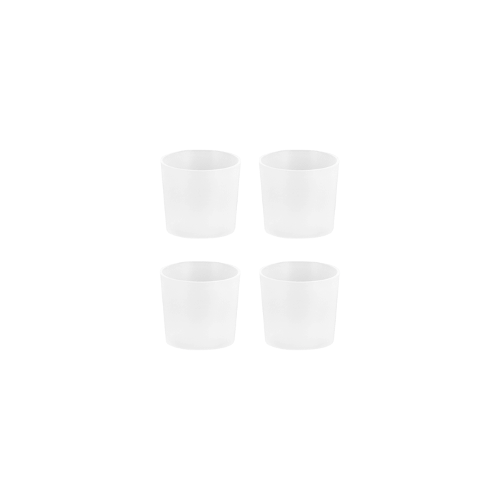 Uyuni - Silicone Caps - Taper - Clear 4-Pack 2,3cm